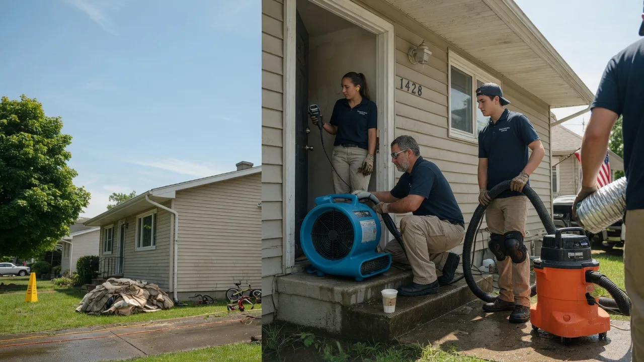Water Damage Restoration in Mt Zion, IL near me
